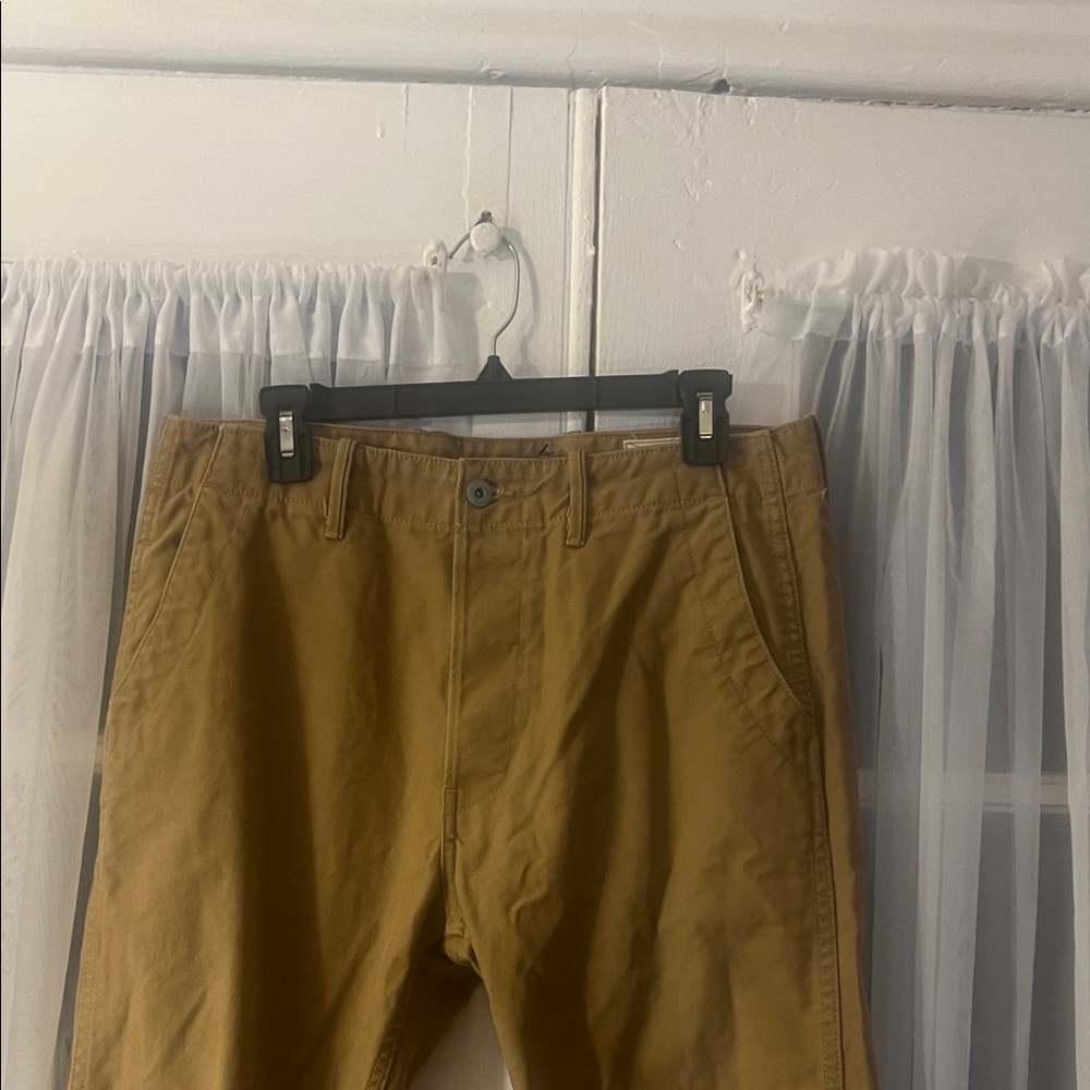 Rogue Territory RGT Relaxed Fit Field Taper Pants Men’s Size 33/30inseam Tan